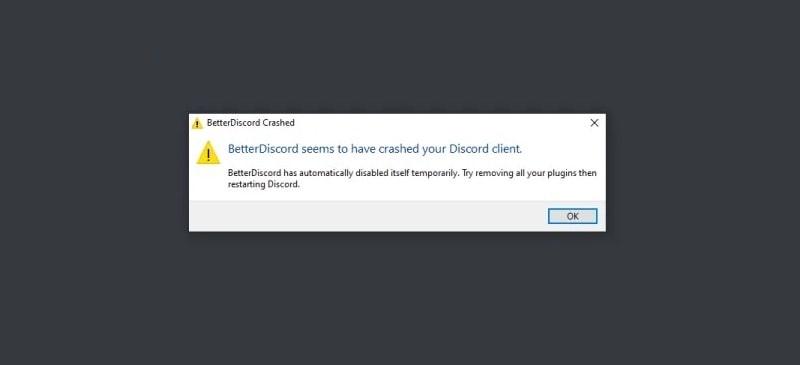 Fix Better Discord Crashing When Opening Settings!