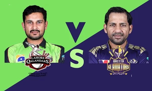 Lahore Qalanders vs Quetta Gladiators Match Live Streaming - PSL 2021 LQ vs QG