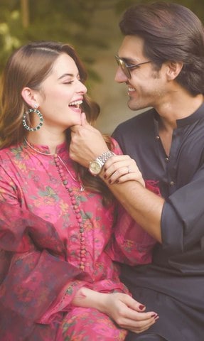 Minal Khan Got Engaged with Ahsan Khan Minal Khan Got Engaged with Ahsan Khan