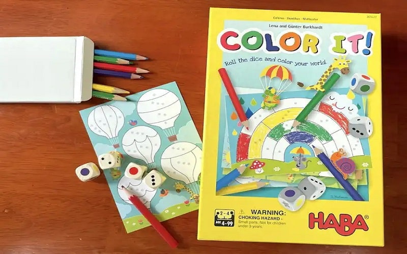 Color It! game for 5 year old kids
