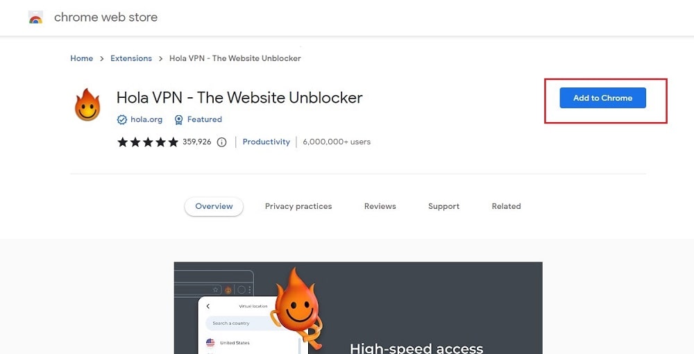 Hola VPN - The Website Unblocker