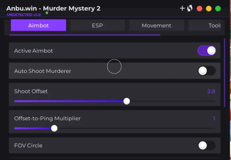 MM2 Script by Anbu [Keyless] - Auto Aimbot, ESP, Auto Shoot