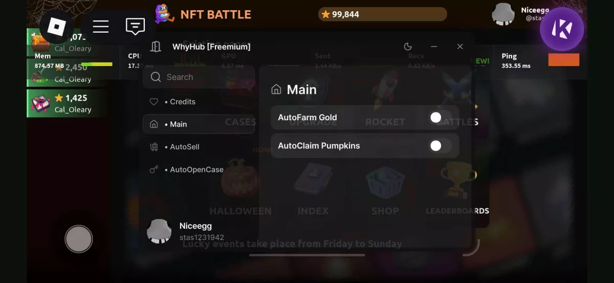 NFT Battle Script 2026 – Auto Farm, Auto Open