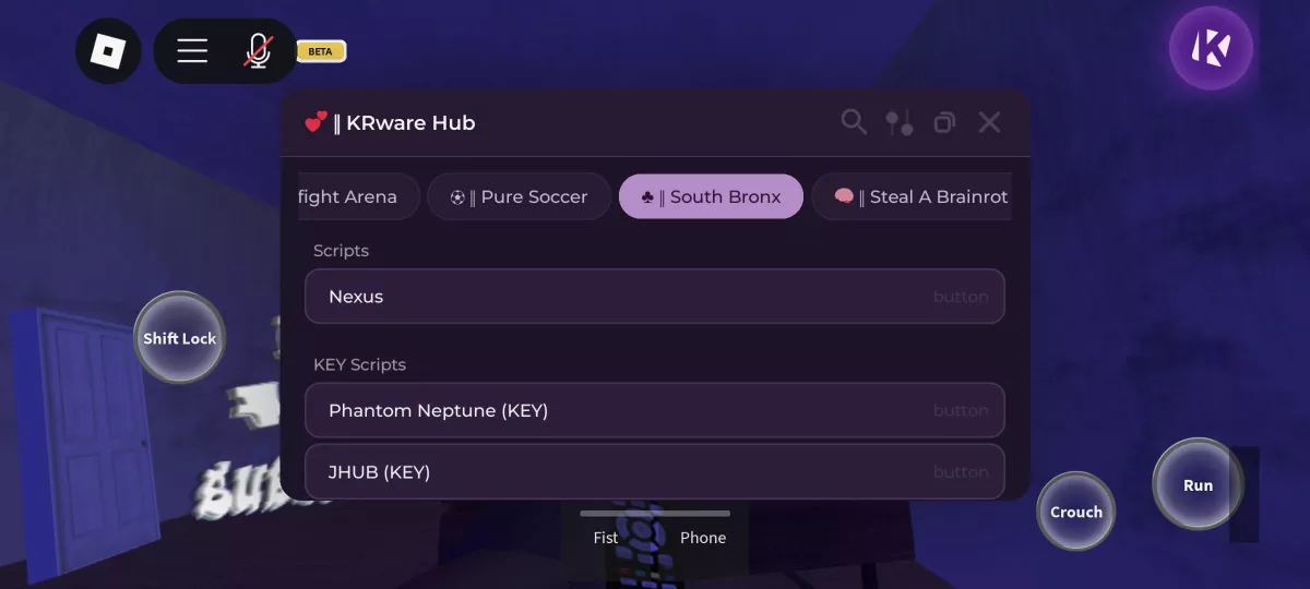 KrWare Hub South Bronx Script [KEYLESS]