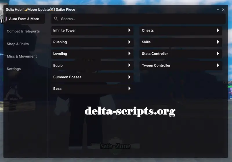 Sailor Piece Script Solix Hub [No Key] – Auto Summon Bosses
