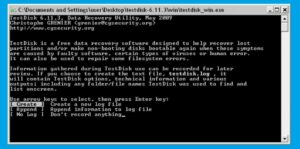 TestDisk Download for Windows