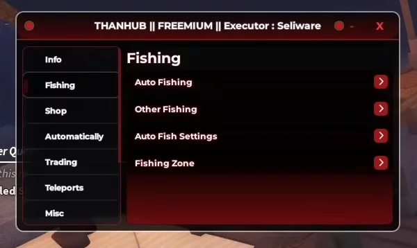 Than HUB Fisch Script New Updated