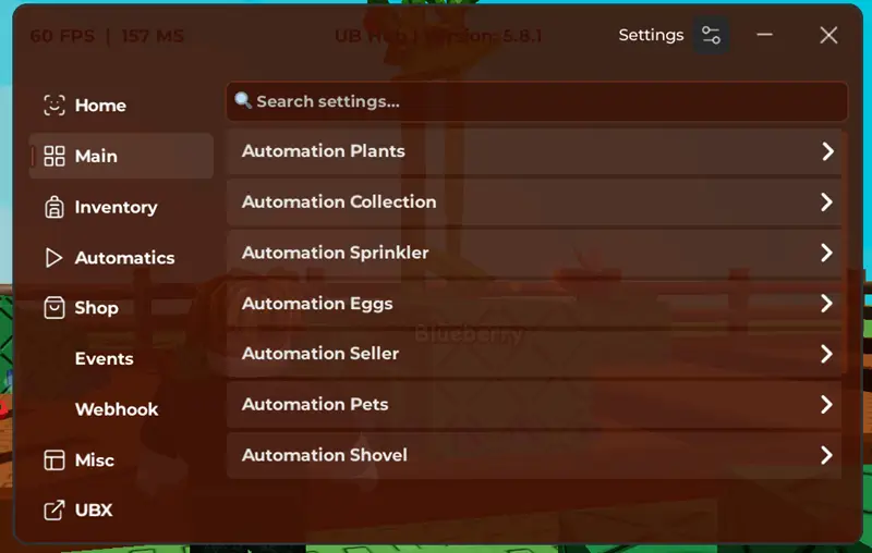 UB Hub Grow a Garden Script No Key – Auto Farm, Auto Sell