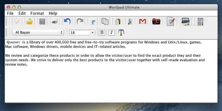 wordpad for mac