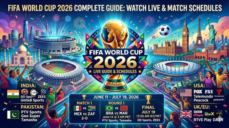 FIFA World Cup 2026 Match Schedule