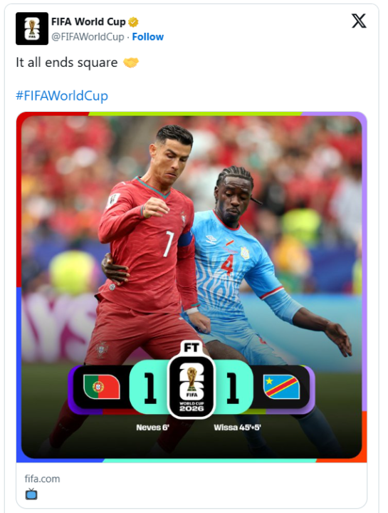 Ronaldo Fails to Make Impact as Portugal