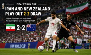 FIFA World Cup: Iran Holds New Zealand to 2-2 Draw