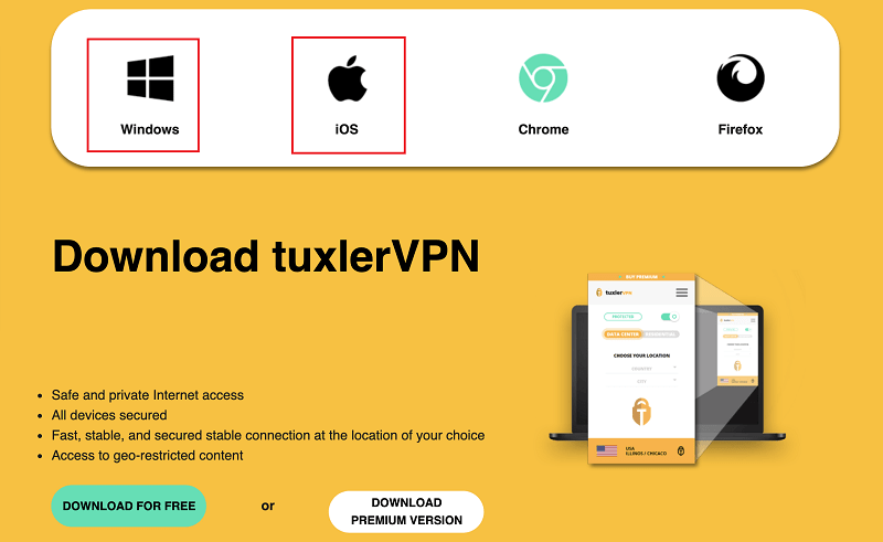 download tuxler vpn